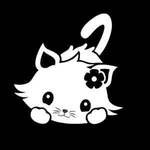 Cute Kitty Decal